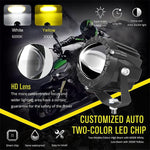 Load image into Gallery viewer, Projecteur laser LED extérieur pour feux de route de voiture