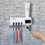 Load image into Gallery viewer, 🌿🌿 Distributeur Automatique de Dentifrice et Porte-Brosse à Dents Antibactérien UV® 🌿🌿