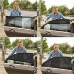 Load image into Gallery viewer, ✅ PACK PROMO DE 4 PORTES🚗 Protégez-Vous Contre les Rayons du Fenêtre de Voiture🚗!  Soleil ☀️, les Insectes 🦟et les Regards 👀 Indiscrets
