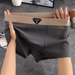 Load image into Gallery viewer, Nouveau Caleçon Boxer Homme en Soie Glacée , Respirant et Frais (3 PIÈCES )
