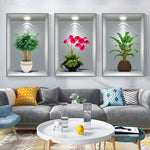 Load image into Gallery viewer, 🌹 🌹Pack de 3 Tableaux 3D de décoration murale 🌹 🌹
