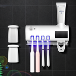 Load image into Gallery viewer, 🌿🌿 Distributeur Automatique de Dentifrice et Porte-Brosse à Dents Antibactérien UV® 🌿🌿

