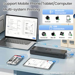 Load image into Gallery viewer, Mini imprimante thermique portable - Impression sans encre,
