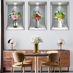 Load image into Gallery viewer, 🌹 🌹Pack de 3 Tableaux 3D de décoration murale 🌹 🌹
