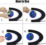 Load image into Gallery viewer, 🌍 Globe Magnétique Flottant 360° – Élégance &amp; Innovation pour votre Bureau
