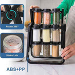 Load image into Gallery viewer, Porte-épices Rotatif à 360° – Ensemble de 18 Pots

