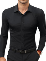 Load image into Gallery viewer, Chemise d’Affaire Élastique – Style Moderne &amp; Confort Absolu
