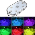 Load image into Gallery viewer, Lampe Magnétique LED Sans Fil – Éclairage Intérieur de Voiture Rechargeable USB (4 Pièces )
