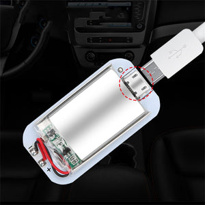 Lampe Magnétique LED Sans Fil – Éclairage Intérieur de Voiture Rechargeable USB (4 Pièces )