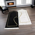 Load image into Gallery viewer, Tapis de Prière de Luxe Pour Couple Musulman (2 Pièces)
