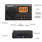 Load image into Gallery viewer, Radio portable numérique avec minuterie de sommeil
