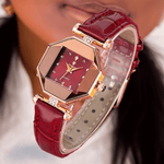 Load image into Gallery viewer, Montre en cuir de luxe pour femme YDE
