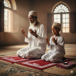Load image into Gallery viewer, 🕌 Kit de Prière Portable SunuDeen™ avec Boussole Intégrée
