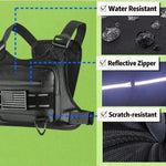 Load image into Gallery viewer, Sac de poitrine de sport antivol pour hommes
