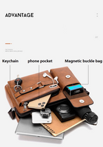 Load image into Gallery viewer, Sac en Cuir Haute Gamme CGO
